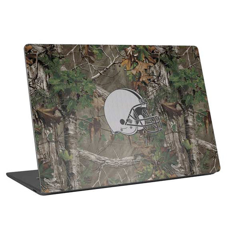 NFL Cleveland Browns Realtree Xtra Green Camo Universal Laptop 12in (9.8 x 6.8in) Skin