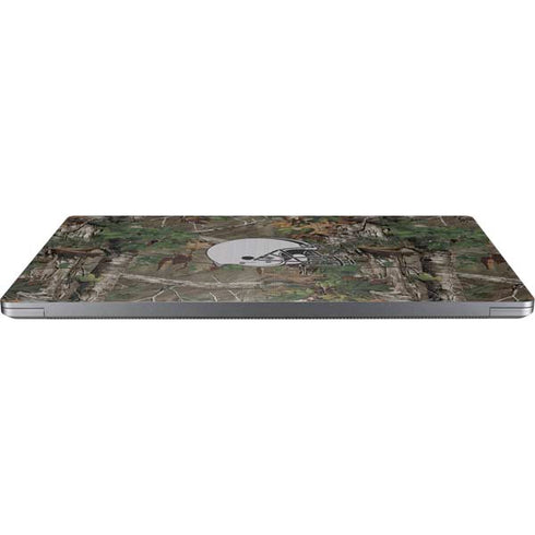 NFL Cleveland Browns Realtree Xtra Green Camo Universal Laptop 16.6in (13.4 x 9.7in) Skin