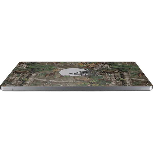 NFL Cleveland Browns Realtree Xtra Green Camo Universal Laptop 17in (13.8 x 10in) Skin
