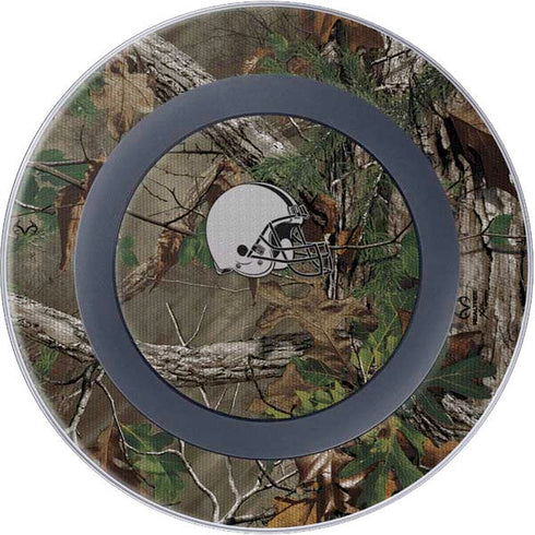 NFL Cleveland Browns Realtree Xtra Green Camo Wireless Charger Skin