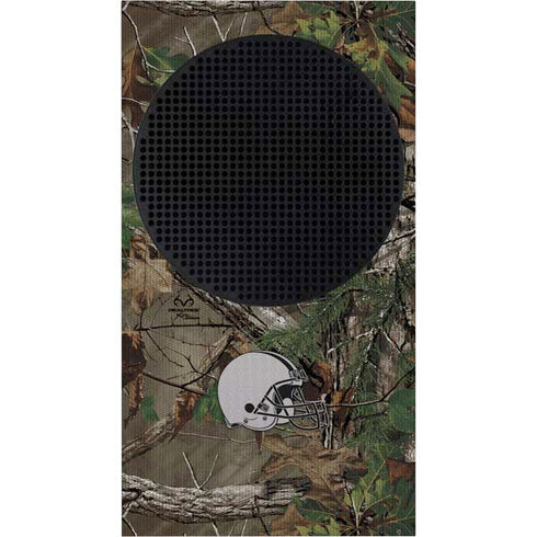 NFL Cleveland Browns Realtree Xtra Green Camo Xbox Series S Console Skin