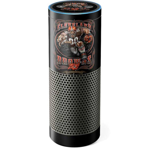 Liquid Blue NFL Cleveland Browns Running Back Amazon Echo Skin