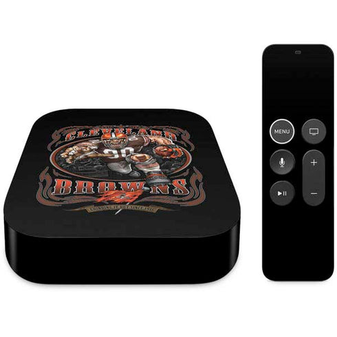 Liquid Blue NFL Cleveland Browns Running Back Apple TV Skin