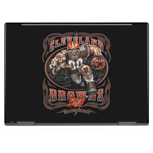 Liquid Blue NFL Cleveland Browns Running Back HP Envy Skin