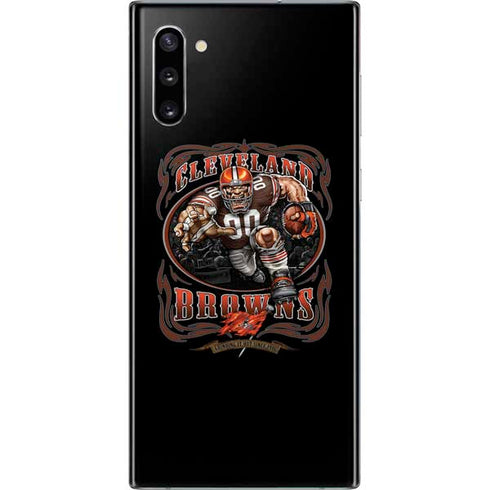 Liquid Blue NFL Cleveland Browns Running Back Galaxy Note 10 Skin