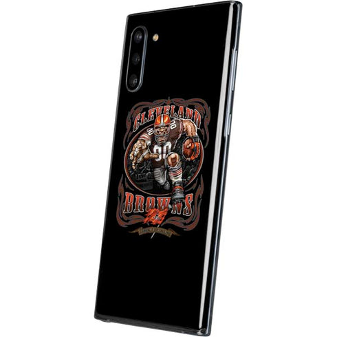 Liquid Blue NFL Cleveland Browns Running Back Galaxy Note 10 Skin