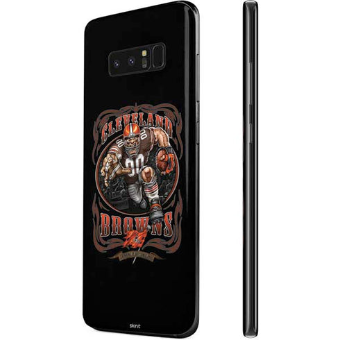 Liquid Blue NFL Cleveland Browns Running Back Galaxy Note 8 Skin