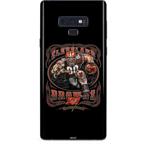 Liquid Blue NFL Cleveland Browns Running Back Galaxy Note 9 Skin