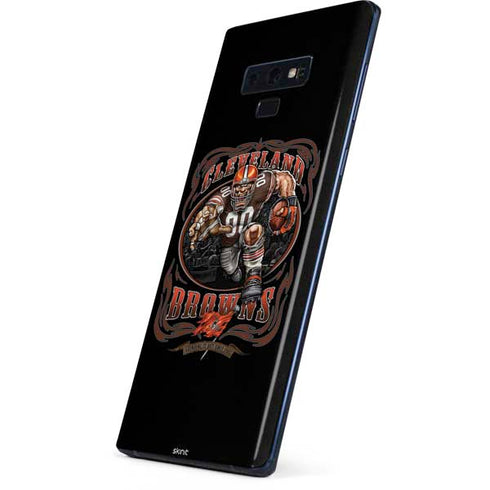 Liquid Blue NFL Cleveland Browns Running Back Galaxy Note 9 Skin