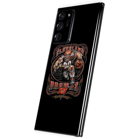 Liquid Blue NFL Cleveland Browns Running Back Galaxy Note20 Ultra 5G Skin