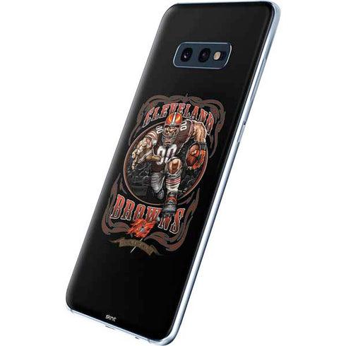 Liquid Blue NFL Cleveland Browns Running Back Galaxy S10e Skin