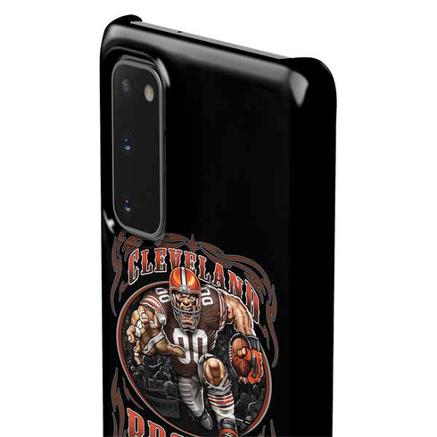 Liquid Blue NFL Cleveland Browns Running Back Galaxy S20 Lite Case