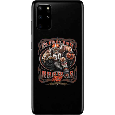 Liquid Blue NFL Cleveland Browns Running Back Galaxy S20 Plus Skin