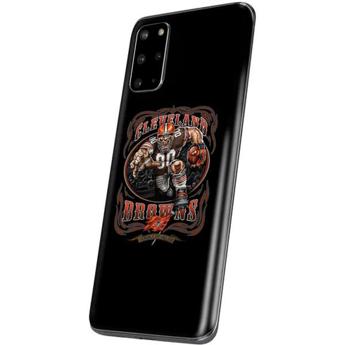 Liquid Blue NFL Cleveland Browns Running Back Galaxy S20 Plus Skin