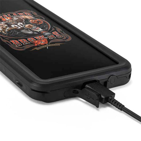 Liquid Blue NFL Cleveland Browns Running Back Galaxy S20 Plus Waterproof Case