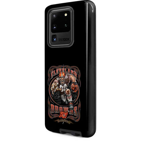 Liquid Blue NFL Cleveland Browns Running Back Galaxy S20 Ultra 5G Pro Case