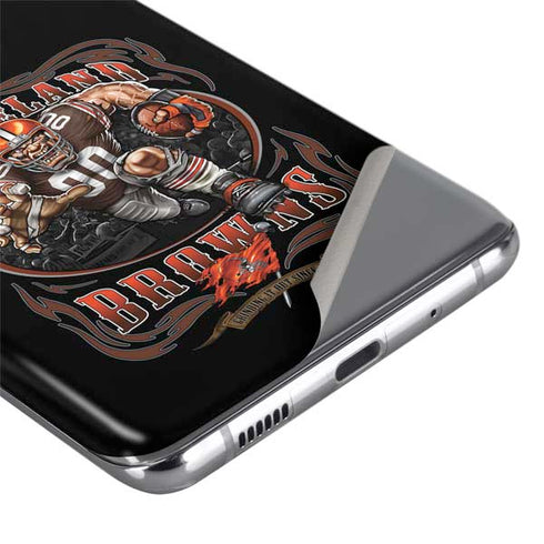Liquid Blue NFL Cleveland Browns Running Back Galaxy S20 Ultra 5G Skin
