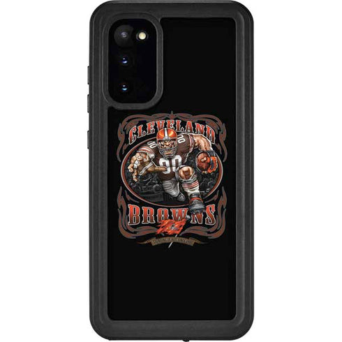 Liquid Blue NFL Cleveland Browns Running Back Galaxy S20 Waterproof Case