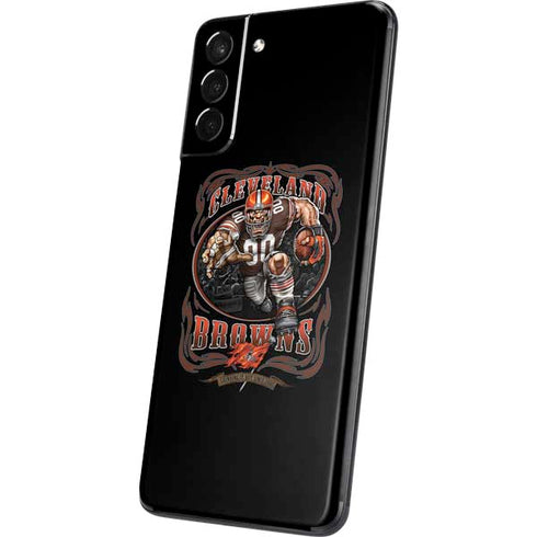 Liquid Blue NFL Cleveland Browns Running Back Galaxy S21 5G Skin