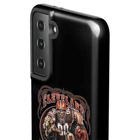 Liquid Blue NFL Cleveland Browns Running Back Galaxy S21 FE Pro Case