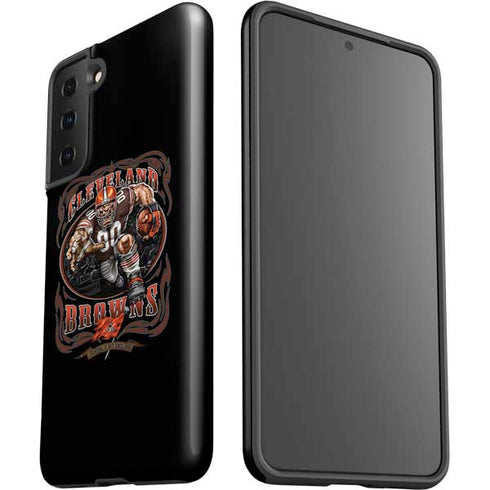 Liquid Blue NFL Cleveland Browns Running Back Galaxy S21 FE Pro Case