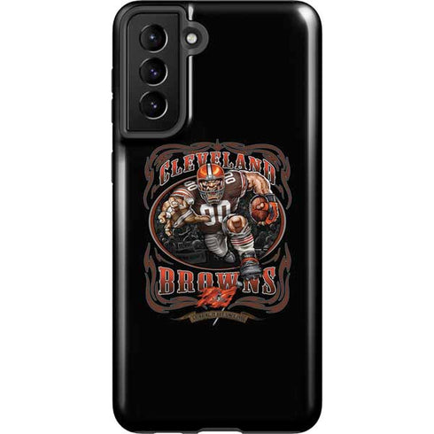 Liquid Blue NFL Cleveland Browns Running Back Galaxy S21 Plus 5G Pro Case