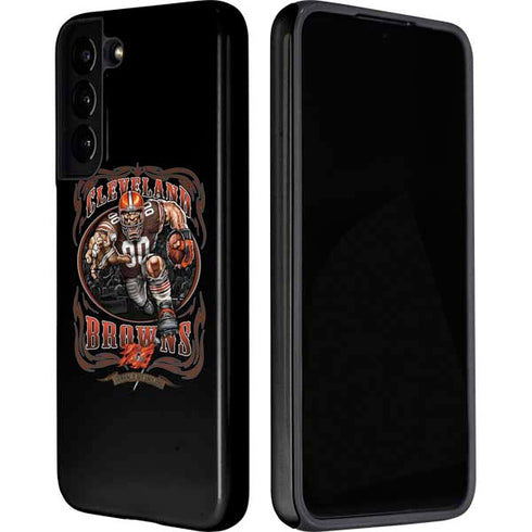 Liquid Blue NFL Cleveland Browns Running Back Galaxy S22 Plus Pro Case