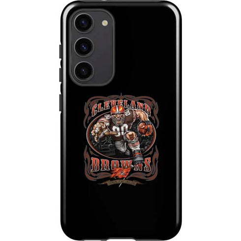 Liquid Blue NFL Cleveland Browns Running Back Galaxy S23 Plus Pro Case