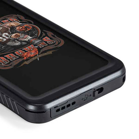 Liquid Blue NFL Cleveland Browns Running Back Galaxy S23 Plus Waterproof Case