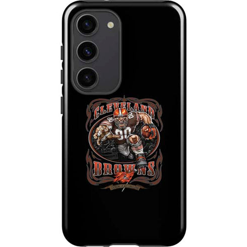 Liquid Blue NFL Cleveland Browns Running Back Galaxy S23 Pro Case