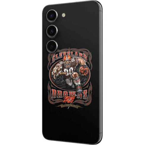 Liquid Blue NFL Cleveland Browns Running Back Galaxy S23 Skin