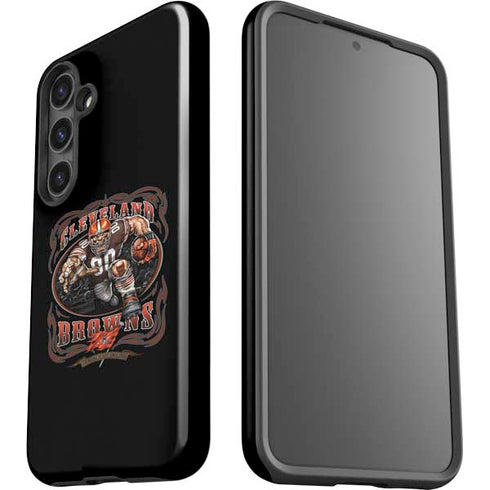 Liquid Blue NFL Cleveland Browns Running Back Galaxy S24 Impact Case