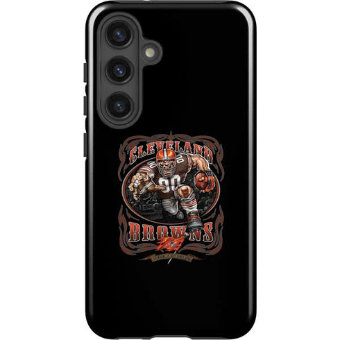 Liquid Blue NFL Cleveland Browns Running Back Galaxy S24 Plus Impact Case