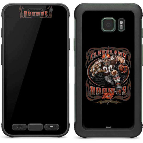 Liquid Blue NFL Cleveland Browns Running Back Galaxy S7 Active Skin