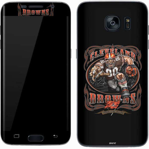 Liquid Blue NFL Cleveland Browns Running Back Galaxy S7 Skin