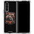 Liquid Blue NFL Cleveland Browns Running Back Galaxy Z Fold4 5G Clear Case