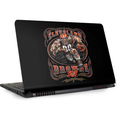 Liquid Blue NFL Cleveland Browns Running Back Dell Inspiron Skin