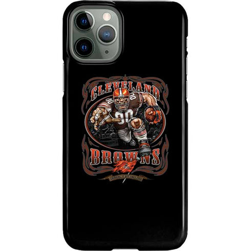 Liquid Blue NFL Cleveland Browns Running Back iPhone 11 Pro Lite Case