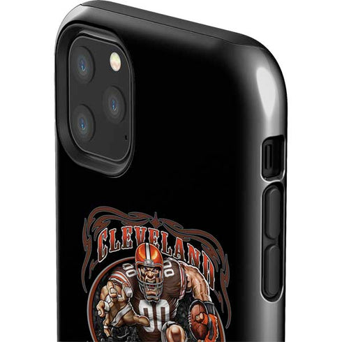 Liquid Blue NFL Cleveland Browns Running Back iPhone 11 Pro Max Impact Case