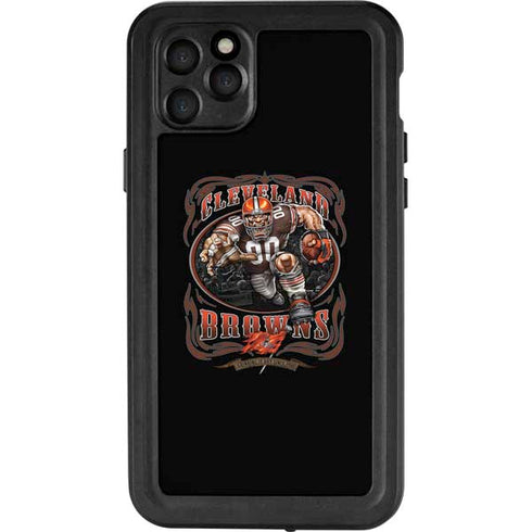 Liquid Blue NFL Cleveland Browns Running Back iPhone 11 Pro Max Waterproof Case