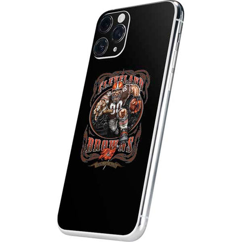 Liquid Blue NFL Cleveland Browns Running Back iPhone 11 Pro Skin