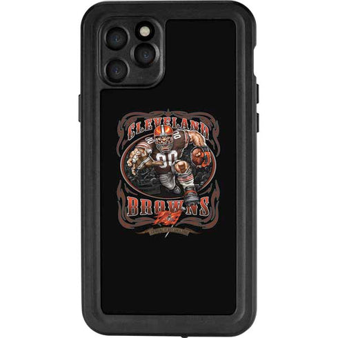 Liquid Blue NFL Cleveland Browns Running Back iPhone 11 Pro Waterproof Case