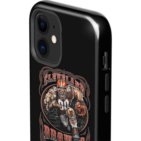 Liquid Blue NFL Cleveland Browns Running Back iPhone 12 Impact Case