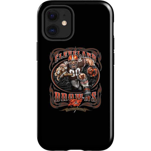 Liquid Blue NFL Cleveland Browns Running Back iPhone 12 Mini Impact Case