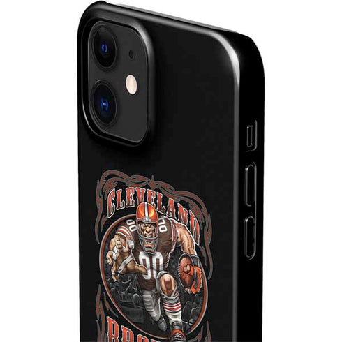 Liquid Blue NFL Cleveland Browns Running Back iPhone 12 Mini Lite Case