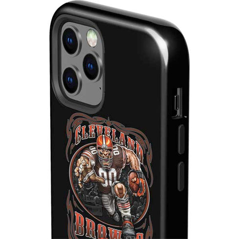 Liquid Blue NFL Cleveland Browns Running Back iPhone 12 Pro Max Impact Case