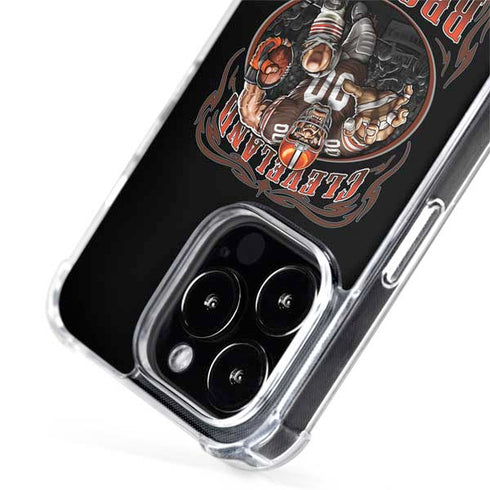 Liquid Blue NFL Cleveland Browns Running Back iPhone 15 Pro MagSafe Case