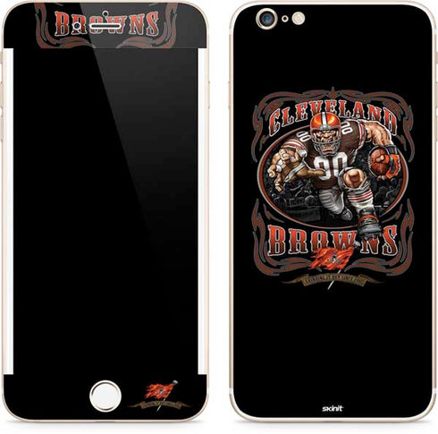 Liquid Blue NFL Cleveland Browns Running Back iPhone 6/6s Plus Skin