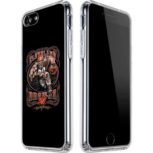 Liquid Blue NFL Cleveland Browns Running Back iPhone SE (2nd & 3rd Gen) Clear Case