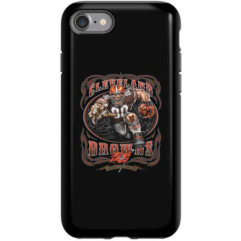 Liquid Blue NFL Cleveland Browns Running Back iPhone SE (2nd & 3rd Gen) Pro Case